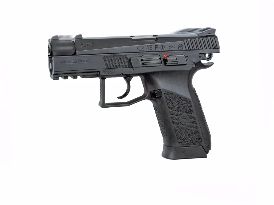ASG CZ75 P07 DUTY SİYAH BLOWBACK HAVALI TABANCA