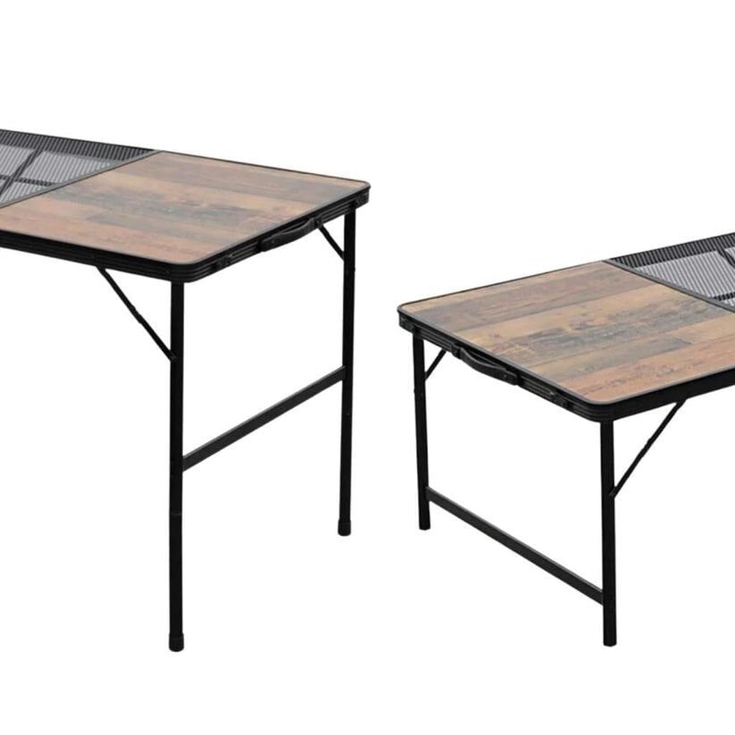 Madfox  Katlanabilir Ahşap Kamp Masası - Izgaralı - Madfox Eazy - 547210