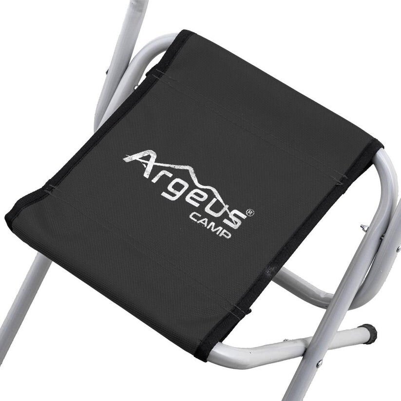ARGEUS  Katlanabilir Balıkçı Kamp Taburesi - Arkalıklı - Siyah (19019)