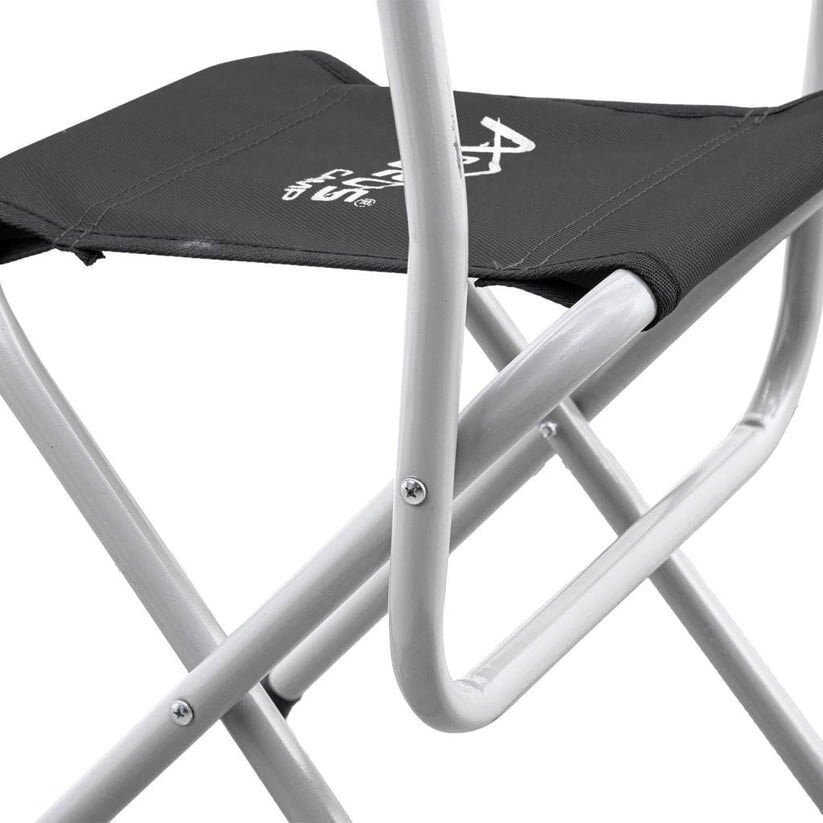 ARGEUS  Katlanabilir Balıkçı Kamp Taburesi - Arkalıklı - Siyah (19019)