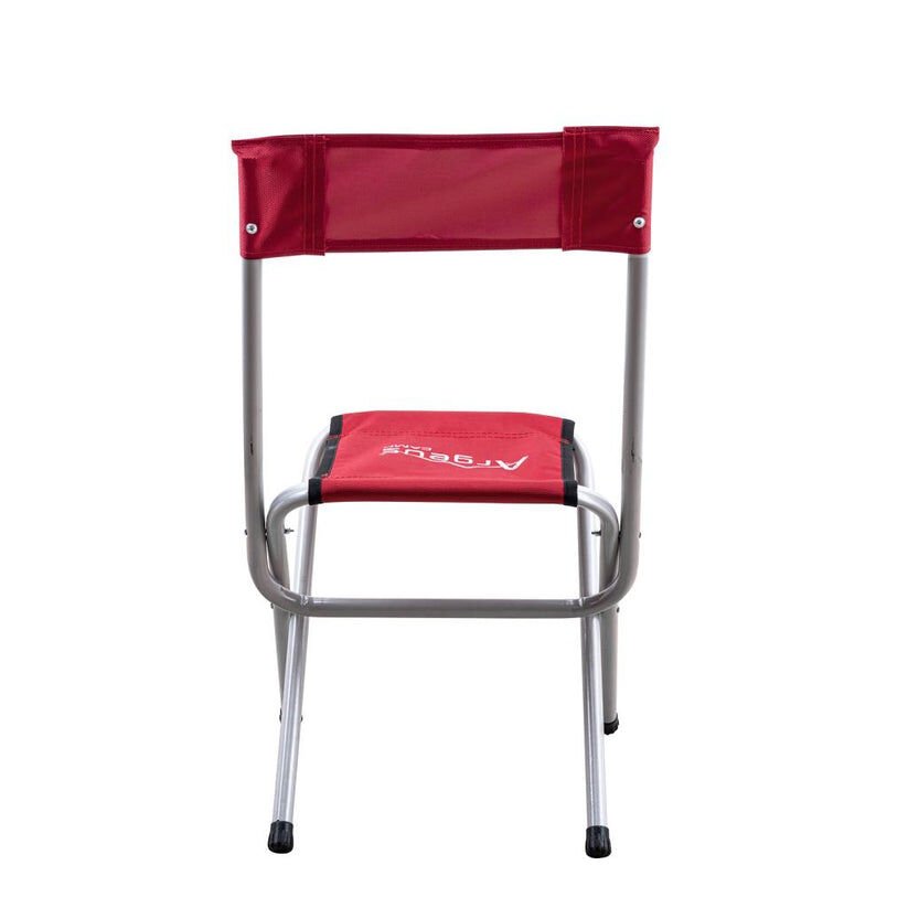 ARGEUS  Katlanabilir Balıkçı Kamp Taburesi - Arkalıklı - Kırmızı (19019)