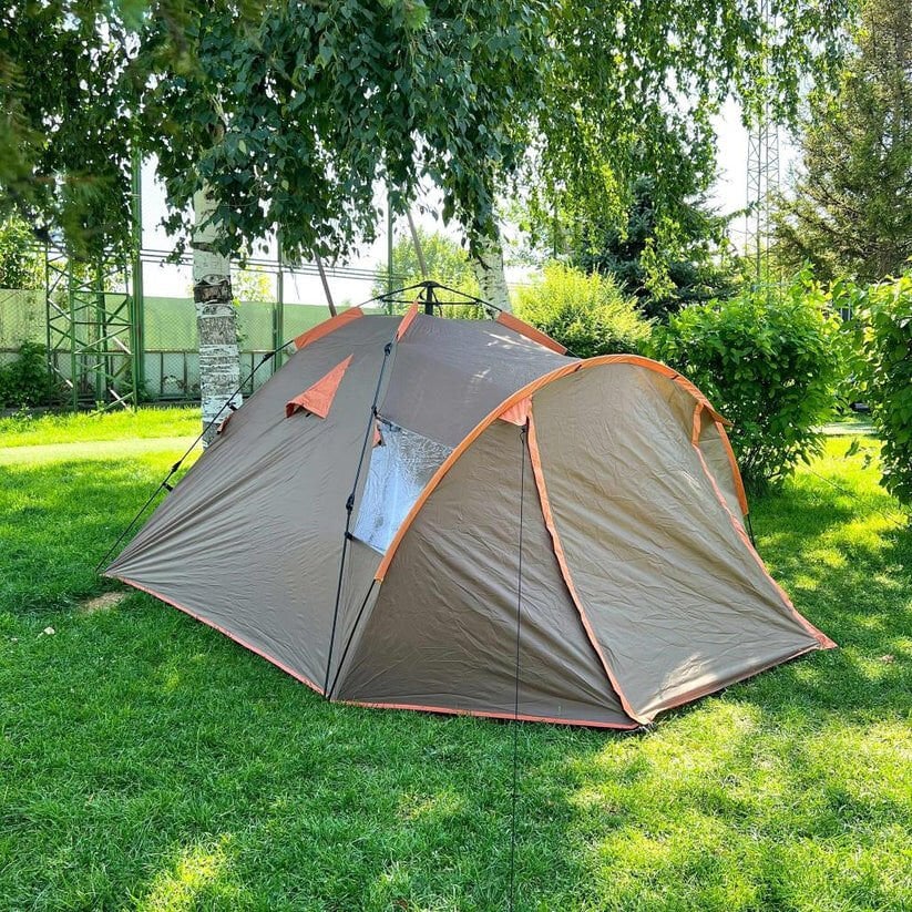 ARGEUS  Iglo 4 Kişilik Çadır Argeus - Bagajlı Çift Tenteli - Otomatik Kurulum - ARG-204 - 4 Mevsim