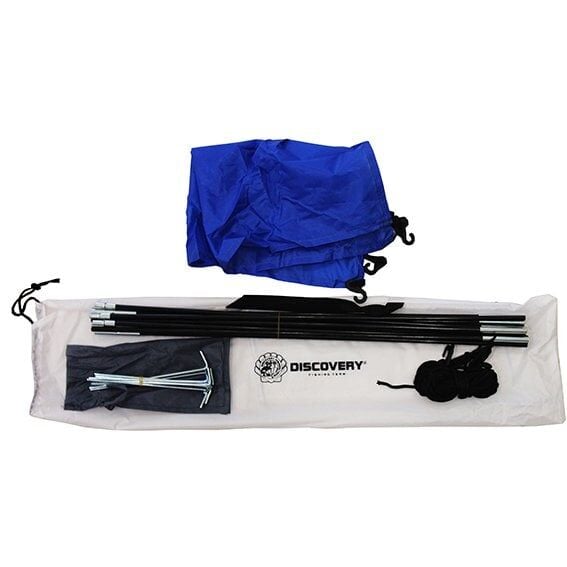 S. DFT 2 Kişilik Tek Kat Beyaz Çadır 200x150x110cm