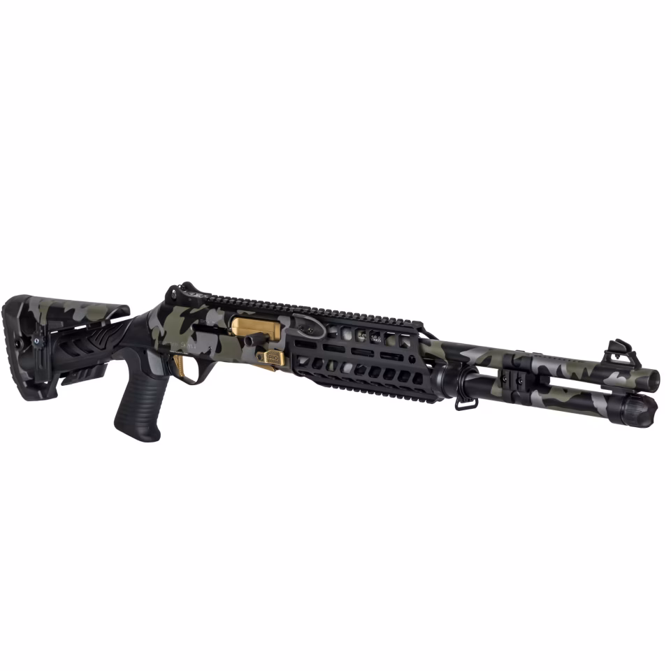 Aksa Crossfire S4 Extreme Pro Koyu Kamuflaj Otomatik Av Tüfeği