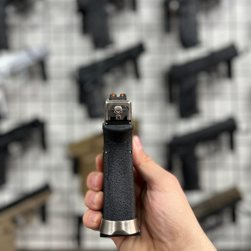 We Glock 19 T1 Silver Airsoft Tabanca