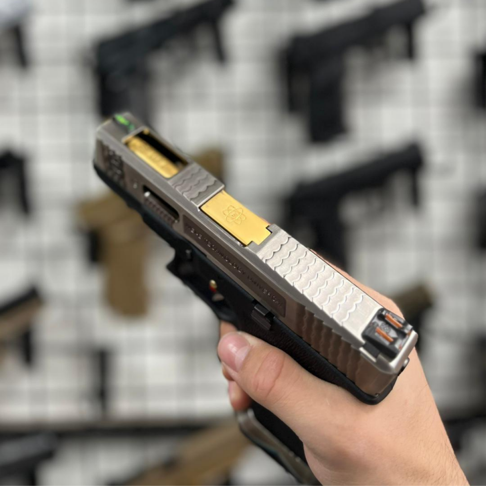 We Glock 19 T1 Silver Airsoft Tabanca