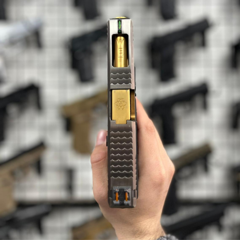 We Glock 19 T1 Silver Airsoft Tabanca