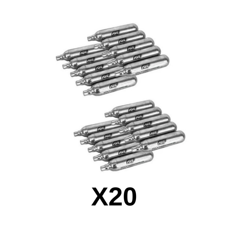 ASG Co2 Tüp 20 Adet
